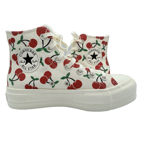 Converse Shoes - Converse Chuck Taylor All Star Lift Platform Women's Shoes 7 Cherries